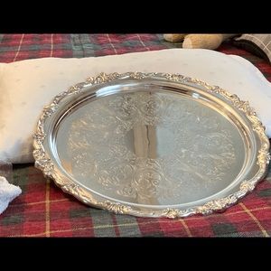 Silver Plated Tray & Punch Cups